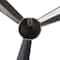 Black Metal Industrial Propellor Wall Decor, 2ct.